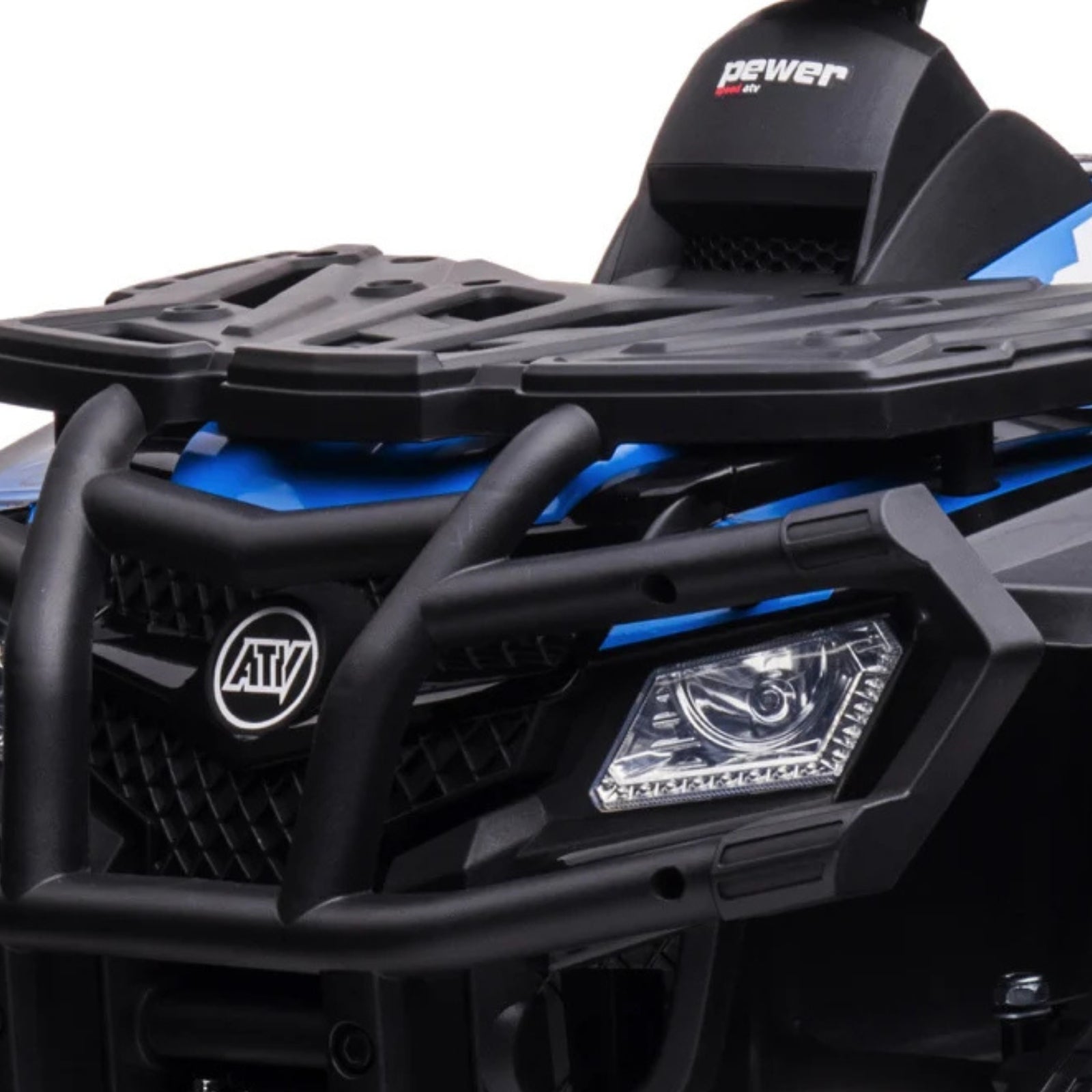 Elektrische quad voor kinderen - Rollzone S615-blue - 24 Volt - Zwart/blauw