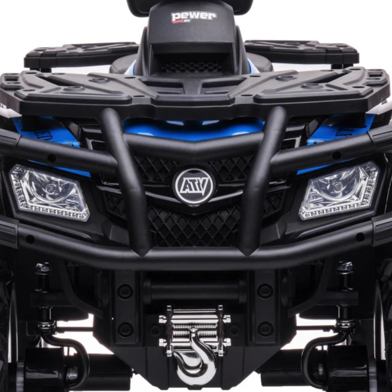 Elektrische quad voor kinderen - Rollzone S615-blue - 24 Volt - Zwart/blauw