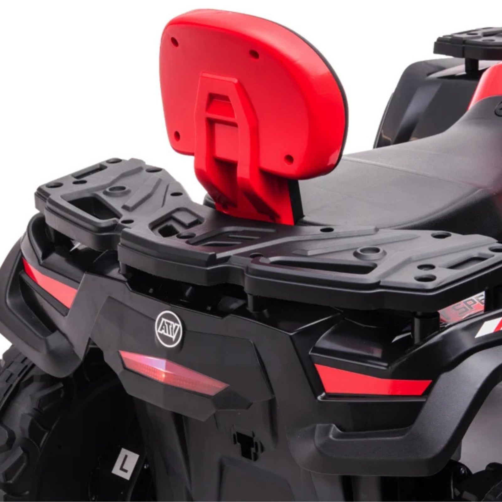 Elektrische quad voor kinderen - Rollzone S615-red - 24 Volt - Zwart/rood