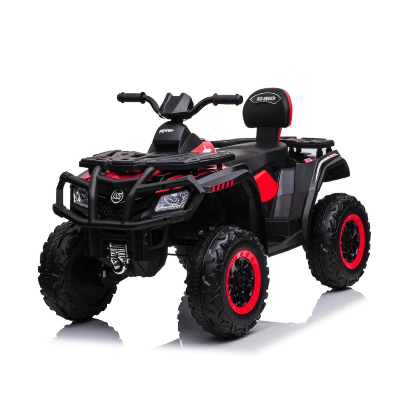 Elektrische quad voor kinderen - Rollzone S615-red - 24 Volt - Zwart/rood