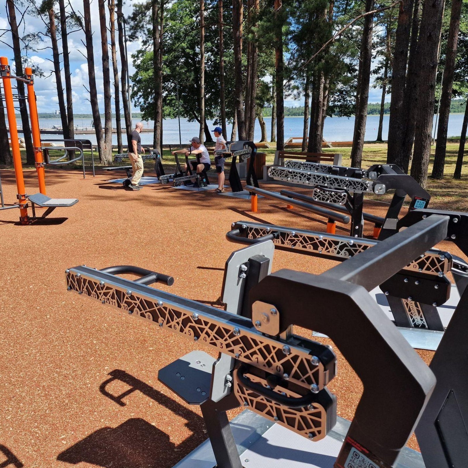 Outdoor biceps curl machine - Element Fitness Biceps Curl OG