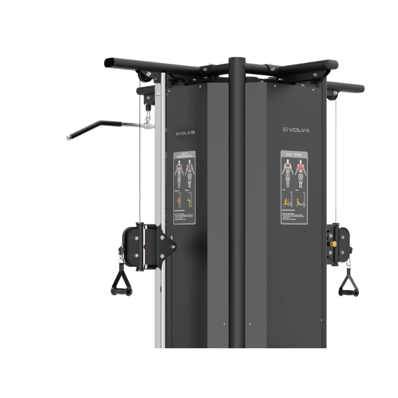 4 Stations Multi-Gym - Steekgewichten - Evolve Fitness UL-450 - gratis montage