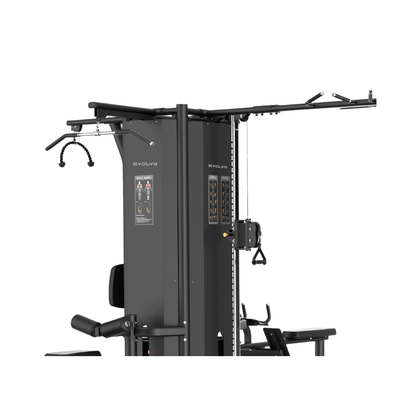 5 Stations Multi-Gym - Steekgewichten - Evolve Fitness UL-500 - gratis montage