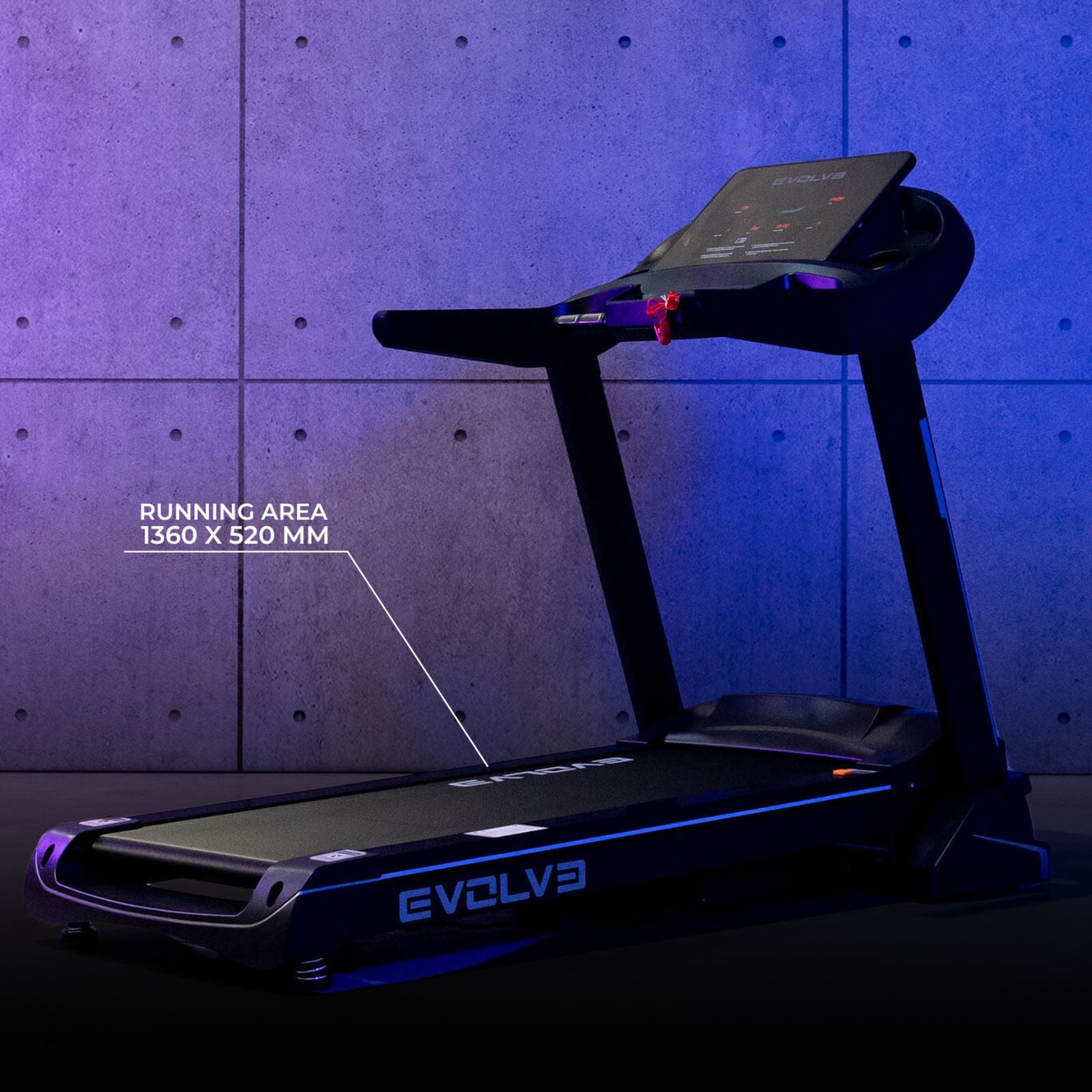 Evolve Fitness HT-250 Loopband - Opklapbaar
