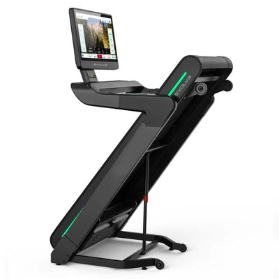 Evolve Fitness HT-300-TFT loopband met 23.8-inch touchscreen entertainment console - volledig opklapbaar