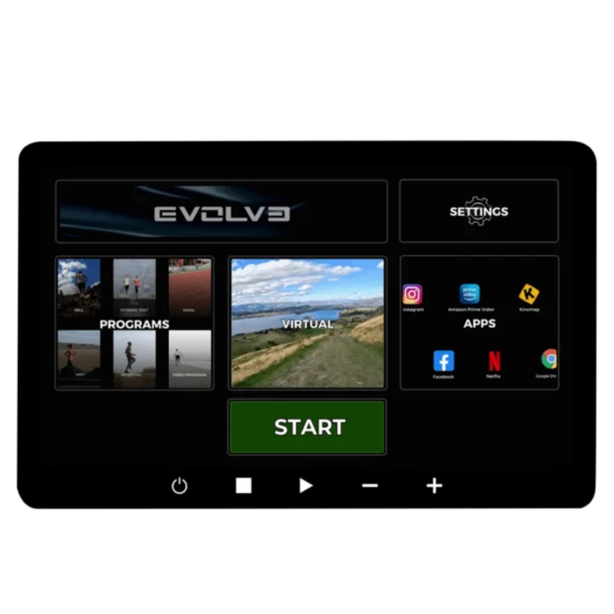 Evolve Fitness UB-PR-156-TFT hometrainer – digitale cardio-ervaring