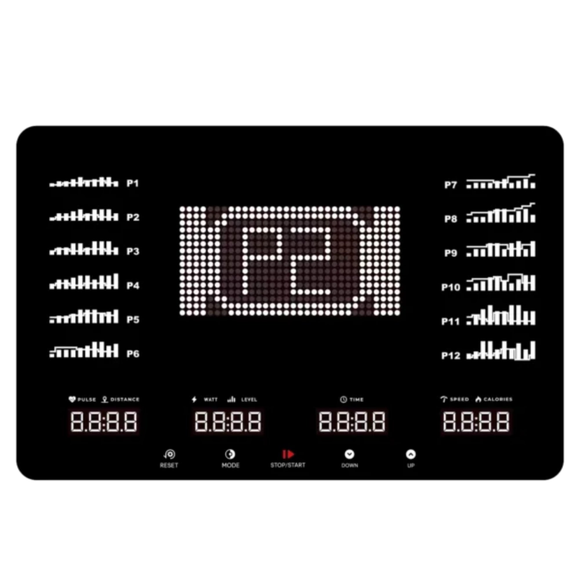 Evolve Fitness RB-PR-156-LED ligfiets – stabiel en ondersteunend
