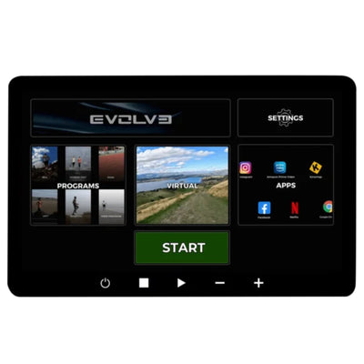 Evolve Fitness RB-PR-156-TFT ligfiets – comfort met entertainment