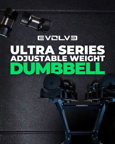 Verstelbare dumbbell 4 tot 41.5 KG (per stuk) - Evolve Fitness Ultra Series AD-415