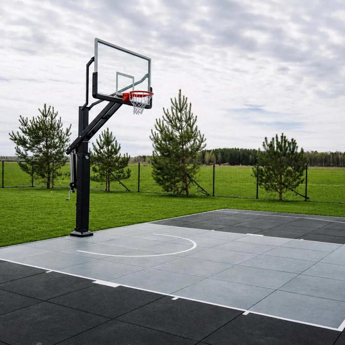 Evolve AH-180 Professionele Basketbalpaal (Inground) - In hoogte verstelbaar