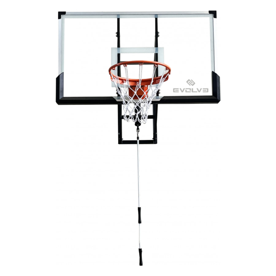 Evolve WM-140 Basketbal Backboard met muurbevestigingssysteem - In hoogte verstelbaar