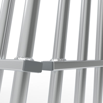 Extra groot anti-vandalisme aluminium voetbaldoel - Alusport AA300 - 5 x 2 m