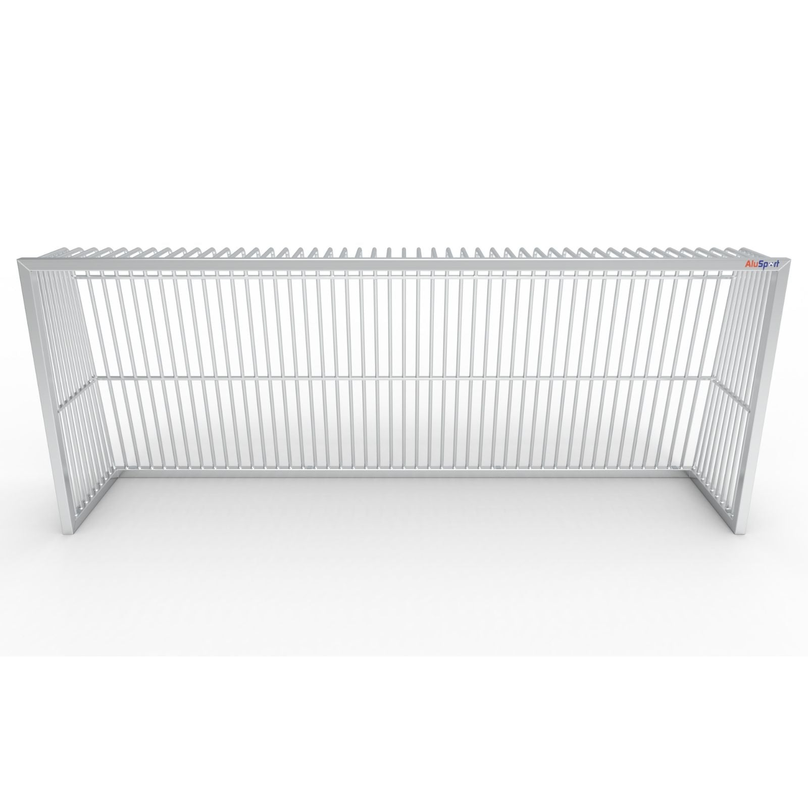 Extra groot anti-vandalisme aluminium voetbaldoel - Alusport AA300 - 5 x 2 m