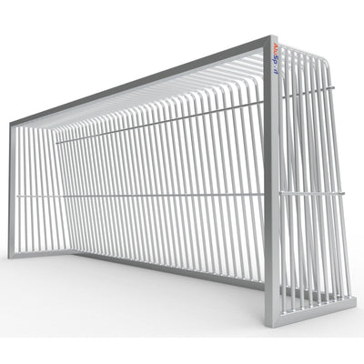 Extra groot anti-vandalisme aluminium voetbaldoel - Alusport AA300 - 5 x 2 m