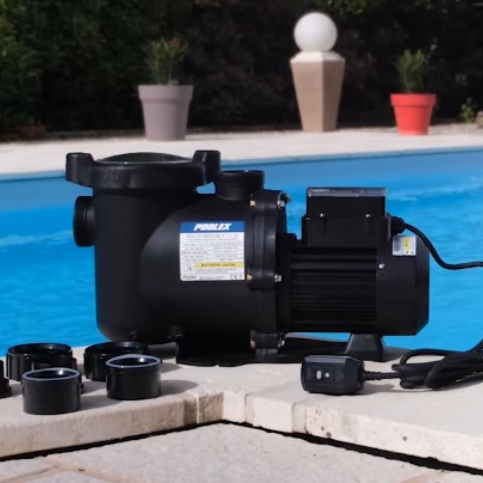 Poolex Onduline filterpomp (1.5 pk) - Drie instelbare snelheden