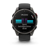 Garmin Fenix 8 Pro Sapphire - 47 mm / AMOLED - Titanium met graphite/zwarte siliconen band - Premium multisport horloge
