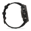 Garmin Fenix 8 Pro Sapphire - 47 mm / AMOLED - Carbon grey DLC-titanium met zwarte/pebble grey siliconen band - Premium multisport horloge