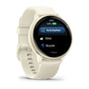 Garmin Vivoactive 6 - Health & fitness smartwatch - Lunar Gold met Bone band