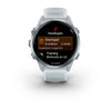 Garmin Forerunner 570 - 42mm - Premium hardloophorloge - Cloud blue aluminium met transparante whitestone/cloud blue band