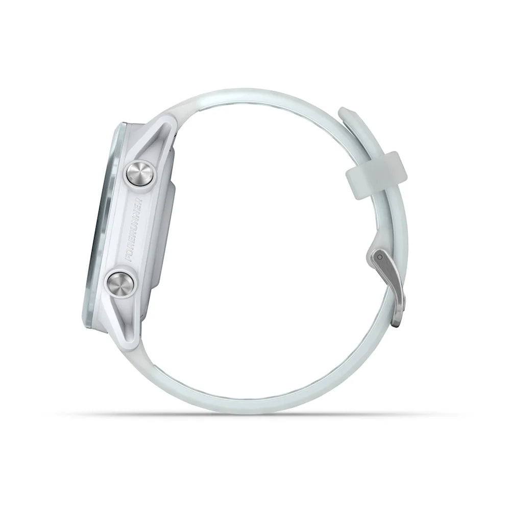 Garmin Forerunner 570 - 42mm - Premium hardloophorloge - Cloud blue aluminium met transparante whitestone/cloud blue band