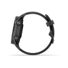 Garmin Forerunner 570 - 42mm - Premium hardloophorloge - Slate grey aluminium met transparante zwarte/zwarte band
