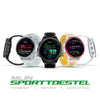 Garmin Forerunner 570 - 42mm - Premium hardloophorloge - Cloud blue aluminium met transparante whitestone/cloud blue band
