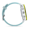 Garmin Forerunner 570 - 47mm - Premium hardloophorloge - Amp yellow aluminium met transparante whitestone/turquoise band