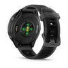 Garmin Forerunner 570 - 47mm - Premium hardloophorloge - Slate grey aluminium met transparante zwarte/zwarte band