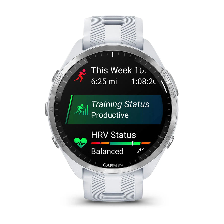 Garmin Forerunner 965 Wit - 47mm - Premium hardloop & multisport horloge