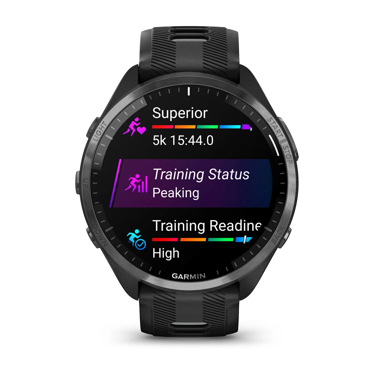 Garmin Forerunner 965 Zwart - 47mm - Premium hardloop & multisport horloge