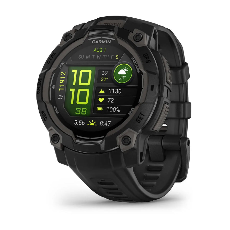 Garmin Instinct 3 AMOLED - 45 mm & 50 mm - Robuuste smartwatch voor multisport & avontuur