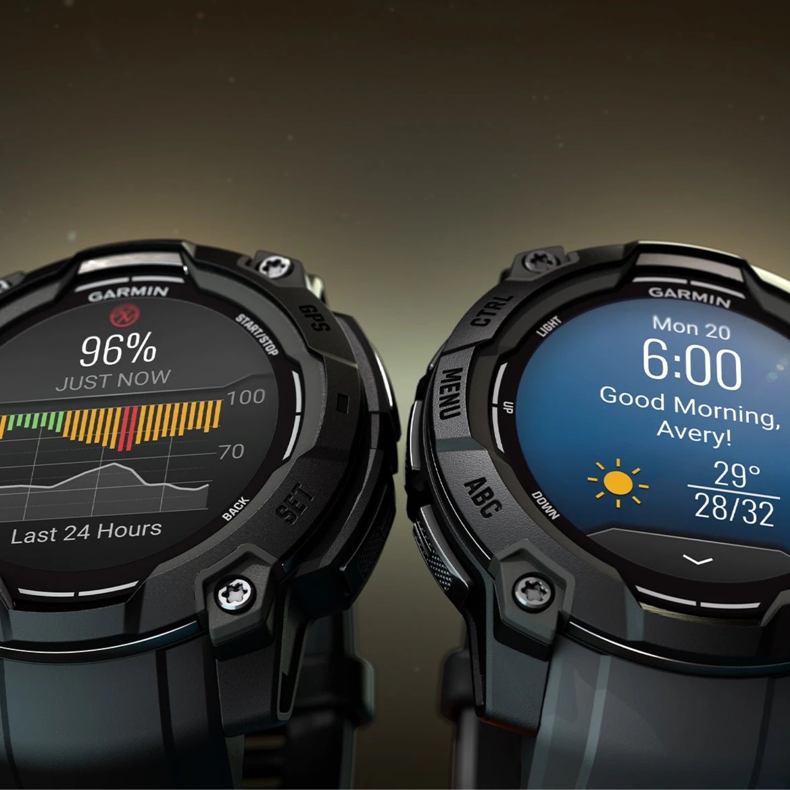 Garmin Instinct 3 AMOLED - 45 mm & 50 mm - Robuuste smartwatch voor multisport & avontuur