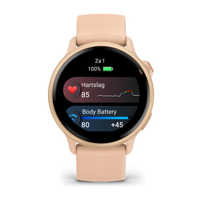 Garmin Vivoactive 6 - Health & fitness smartwatch - Pink Dawn