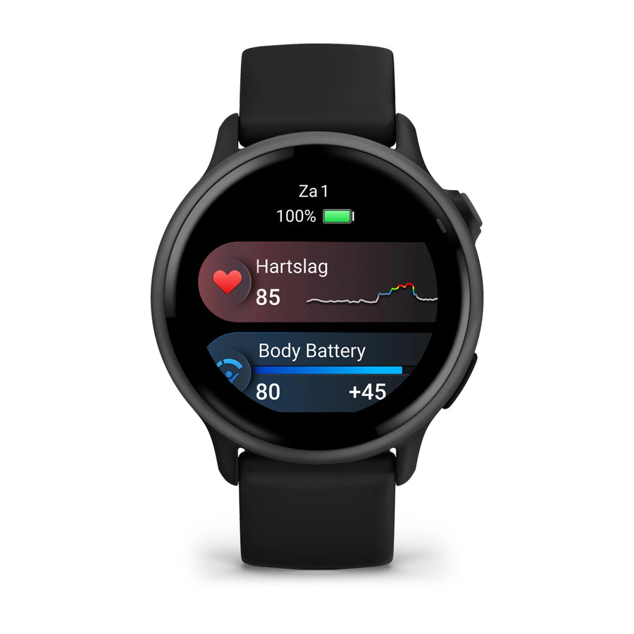Garmin Vivoactive 6 - Health & fitness smartwatch - Slate met zwarte band