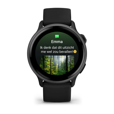 Garmin Vivoactive 6 - Health & fitness smartwatch - Slate met zwarte band