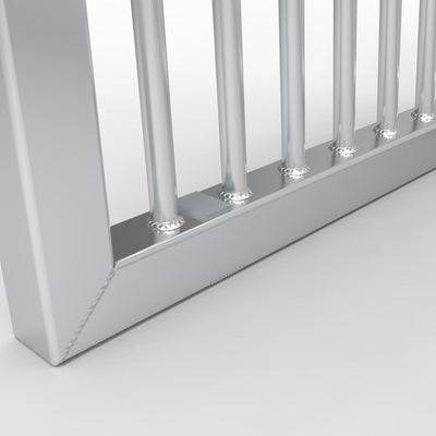 Groot anti-vandalisme aluminium voetbaldoel - Alusport AA300 - 3 x 2 m