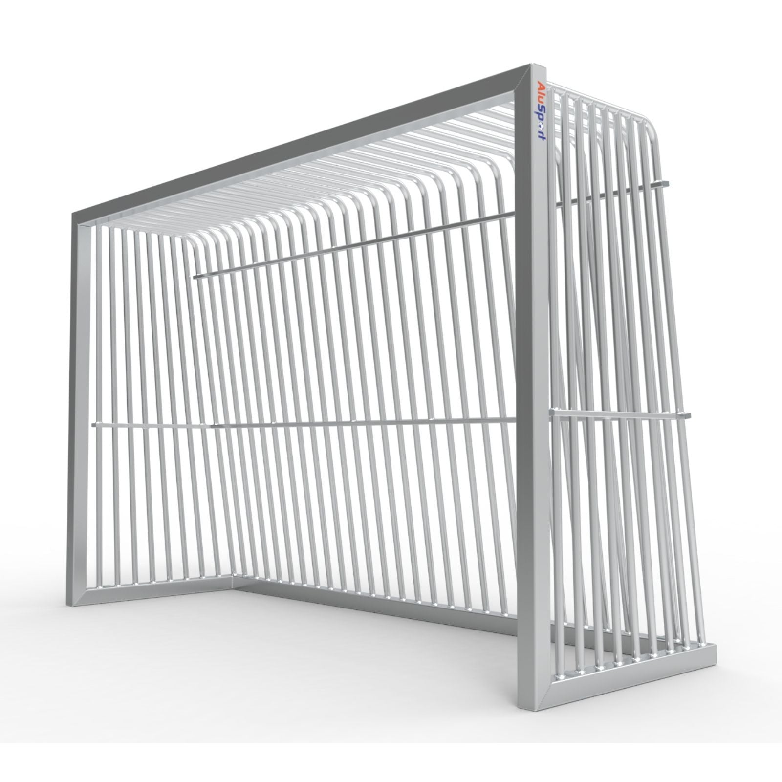 Groot anti-vandalisme aluminium voetbaldoel - Alusport AA300 - 3 x 2 m