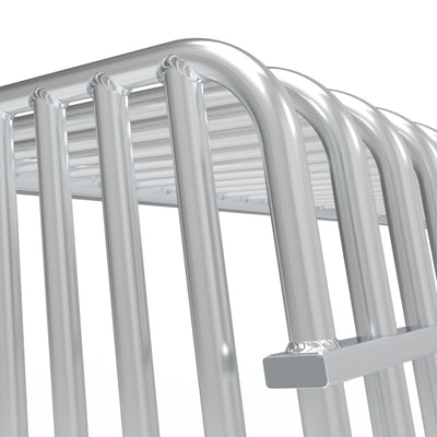 Groot anti-vandalisme aluminium voetbaldoel - Alusport AA300 - 3 x 2 m