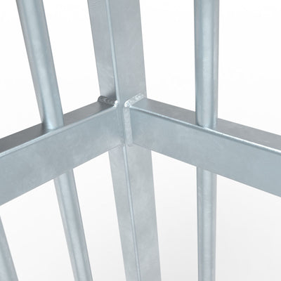 Groot anti-vandalisme stalen voetbaldoel - Alusport AS300 - 3 x 2 m