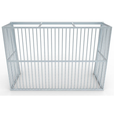 Groot anti-vandalisme stalen voetbaldoel - Alusport AS300 - 3 x 2 m