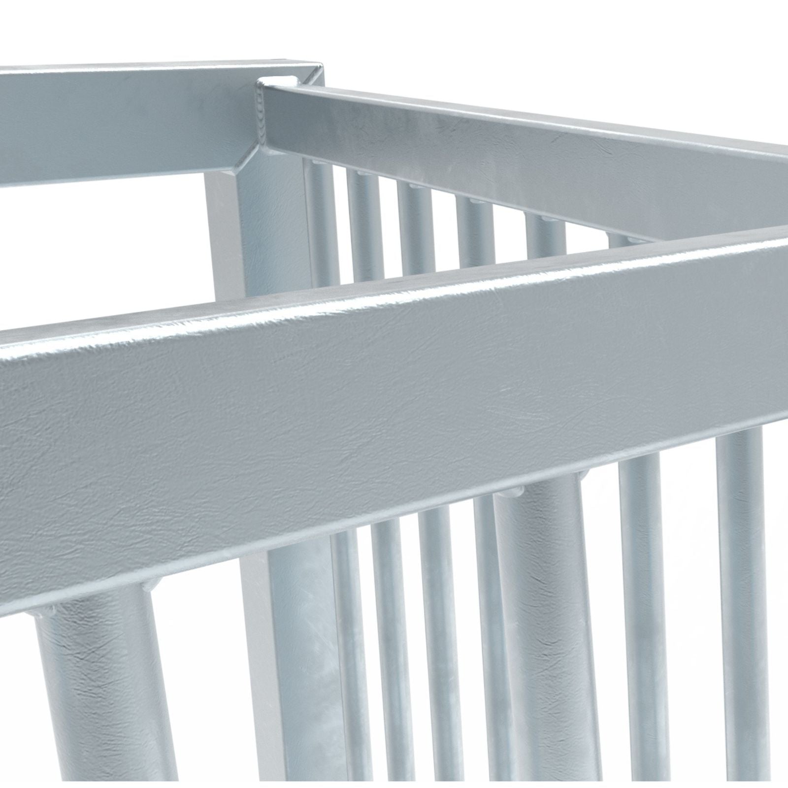 Groot anti-vandalisme stalen voetbaldoel - Alusport AS300 - 3 x 2 m