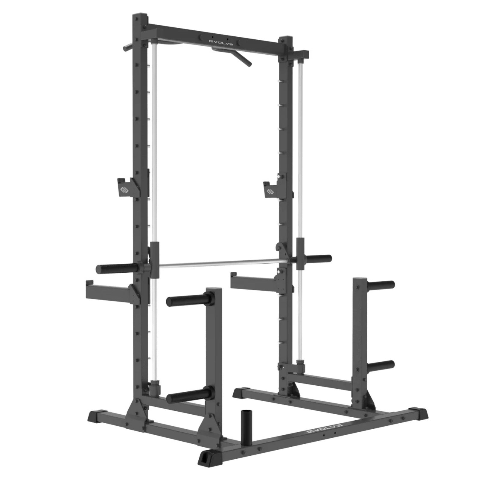 Half Rack & Smith Machine - Evolve Fitness Econ Series PL-EC-230 Plate Loaded
