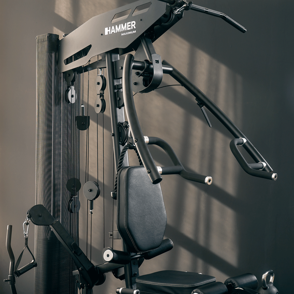 Multistation / salle de gym à domicile - Hammer Maximum Autark 5.0 Multi-Gym