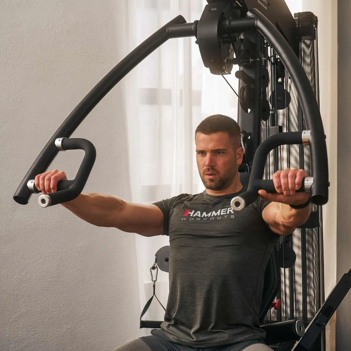 Multistation / salle de gym à domicile - Hammer Maximum Autark 5.0 Multi-Gym