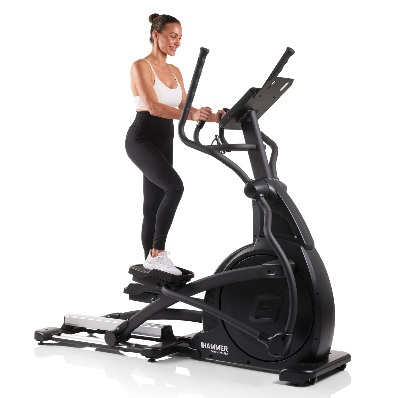 Hammer Maximum EL8000 professionele crosstrainer met 10.1" touchscreen display