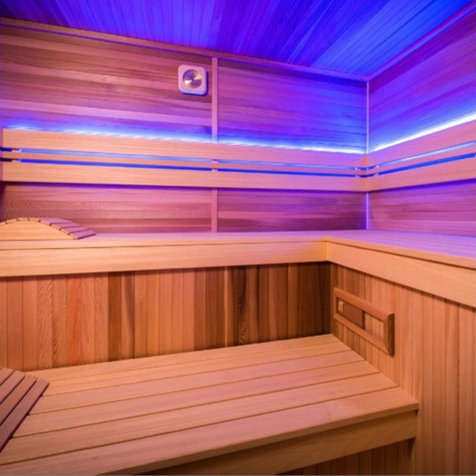 Sauna à vapeur finlandais à économie d'énergie pour 6 personnes - Holl's Eccolo (4,5 kW)