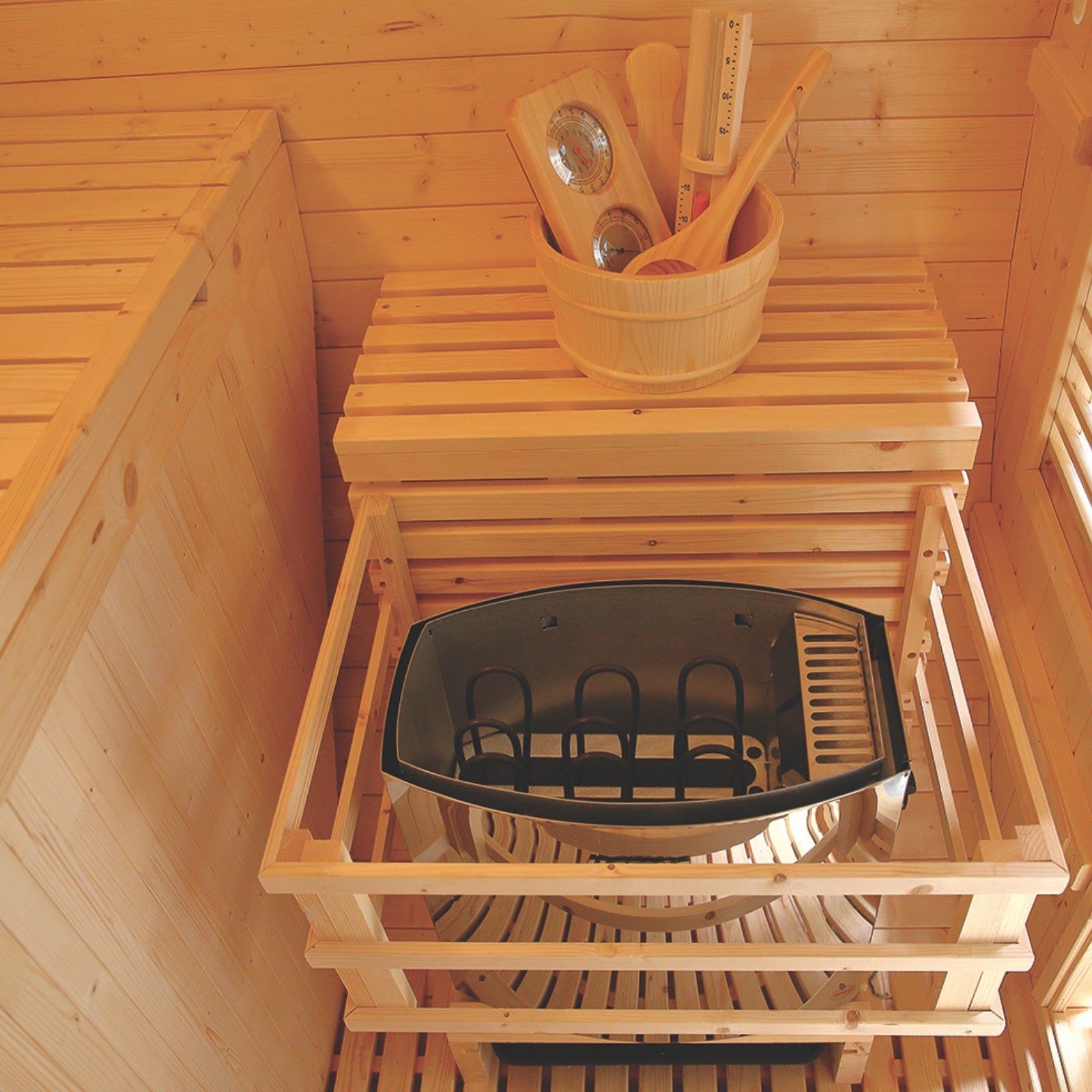 Sauna extérieur pour 3 personnes - Holl's Gaia Bella