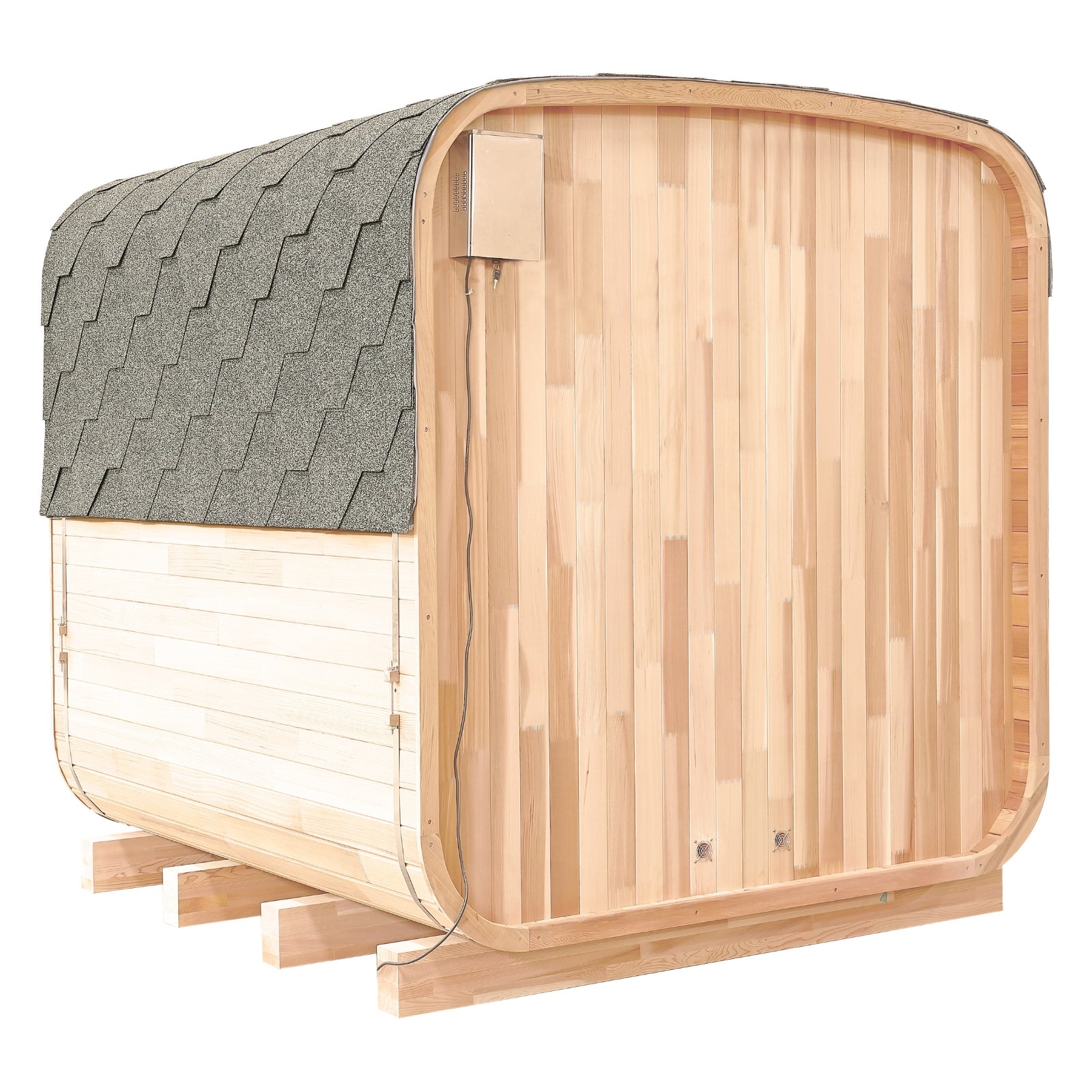 Sauna extérieur pour 6 personnes - Holl's Gaia Nova