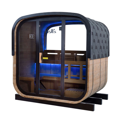 Buitensauna voor 5/6 personen - Holl's Hestia 160
