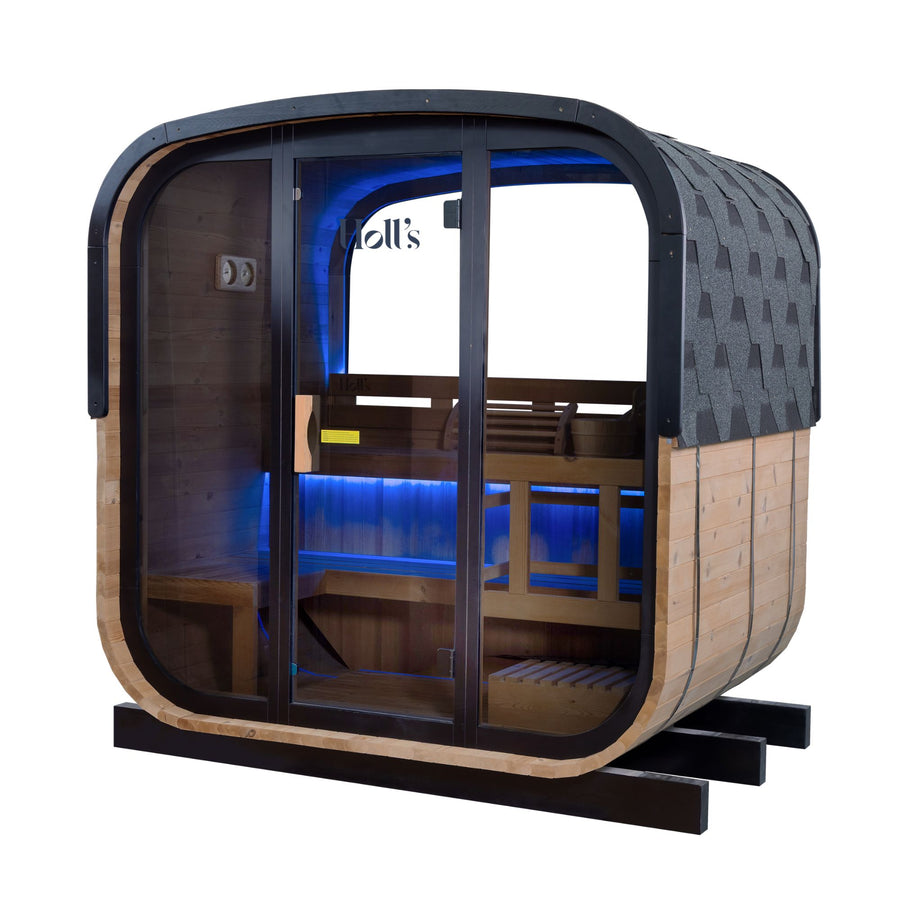 Buitensauna voor 5/6 personen - Holl's Hestia 160